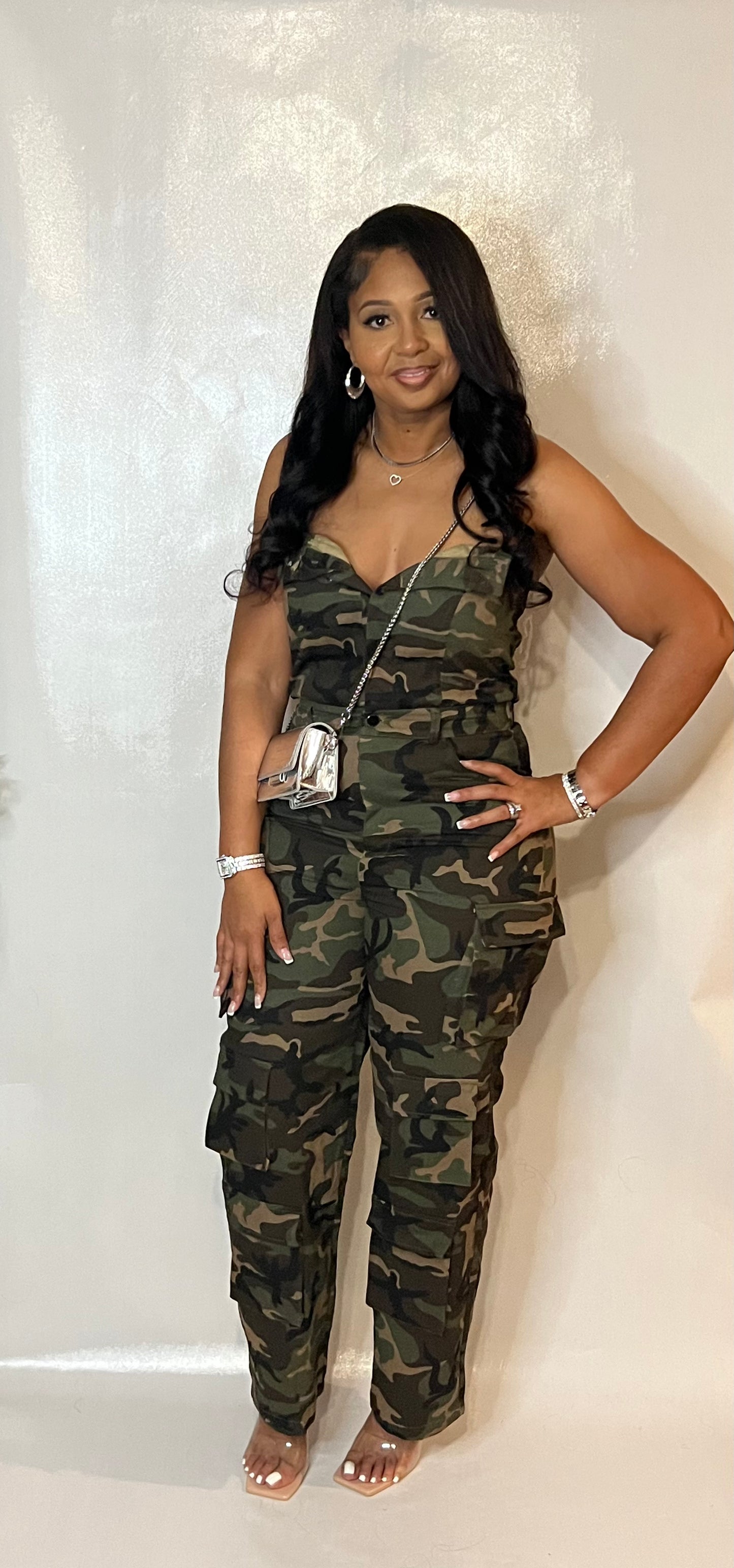 Cargo jumpsuit