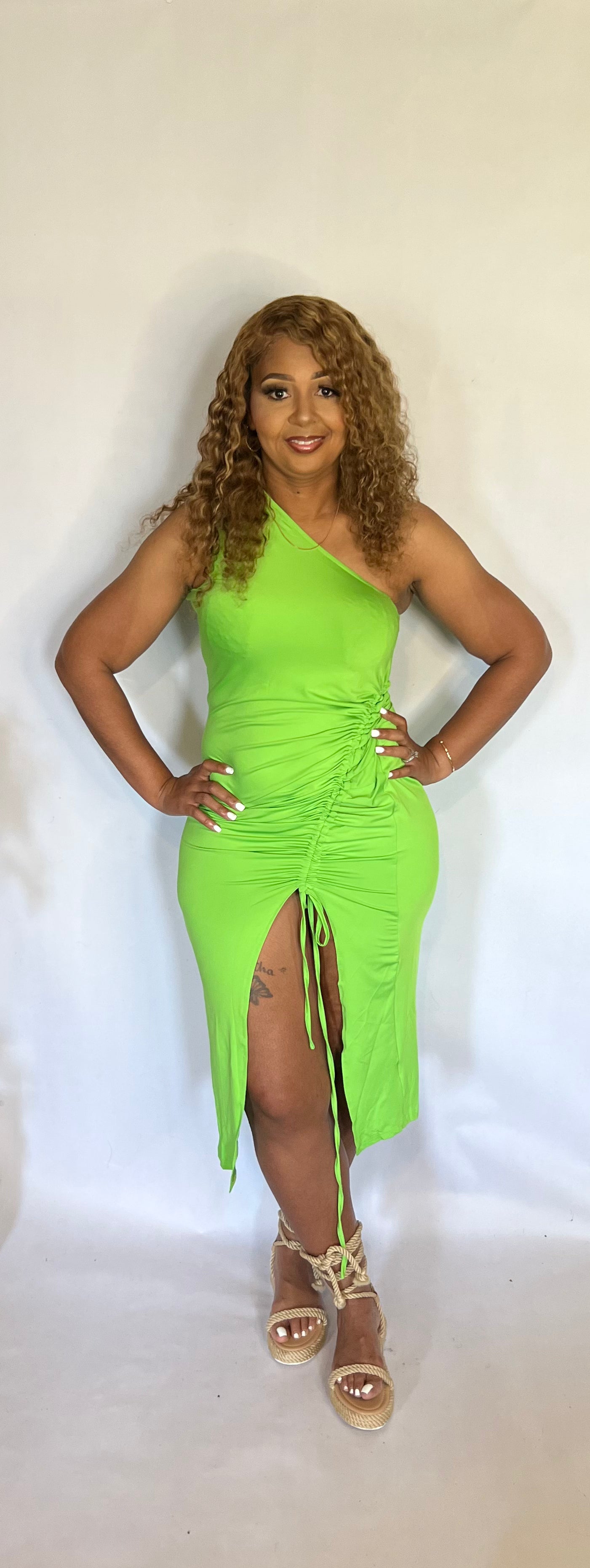 One Shoulder Kiwi š„