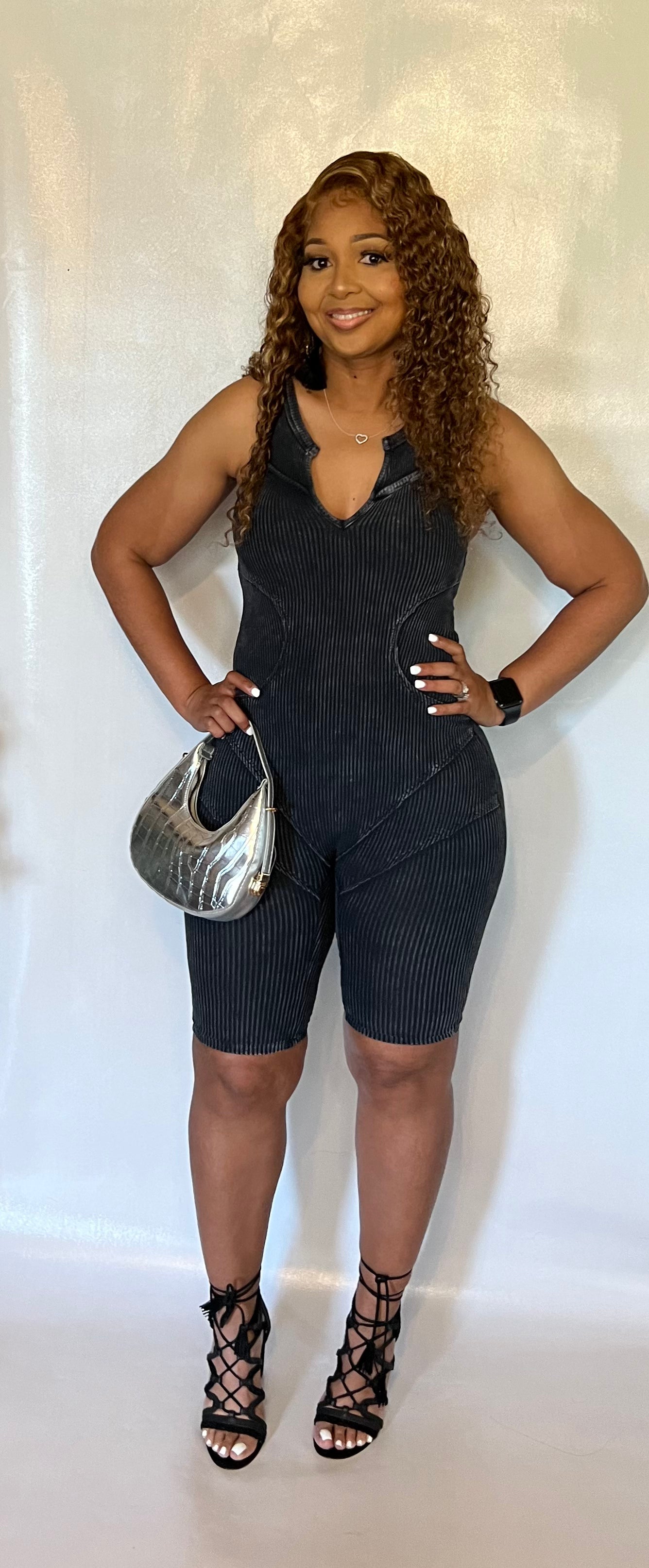 Sneak a kiss (romper)