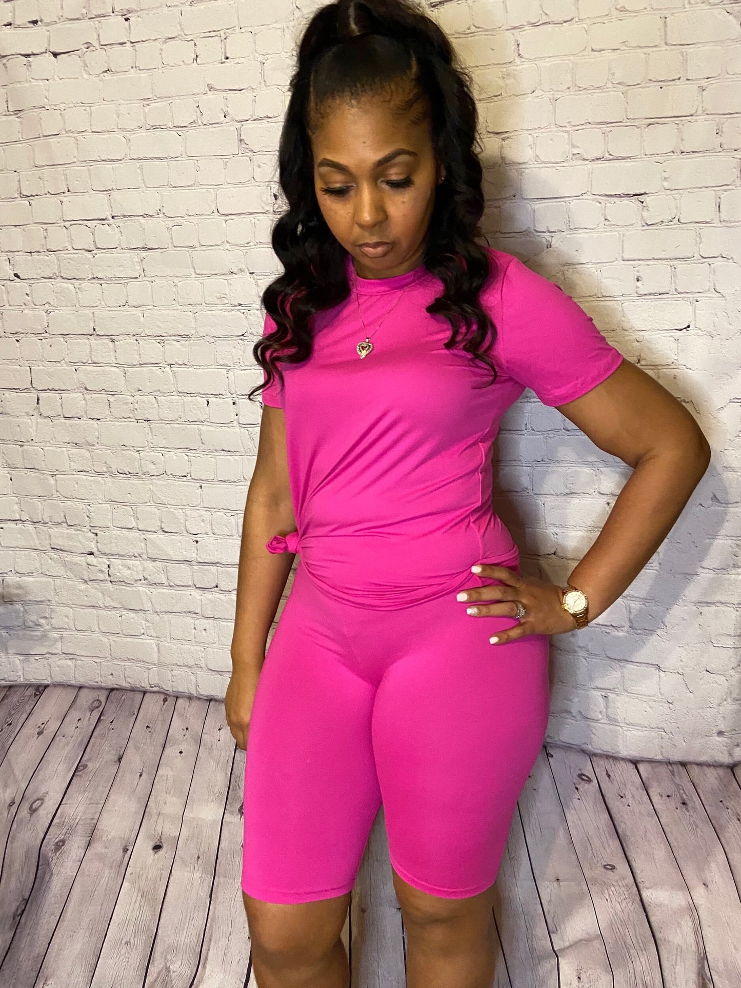 Casual pink