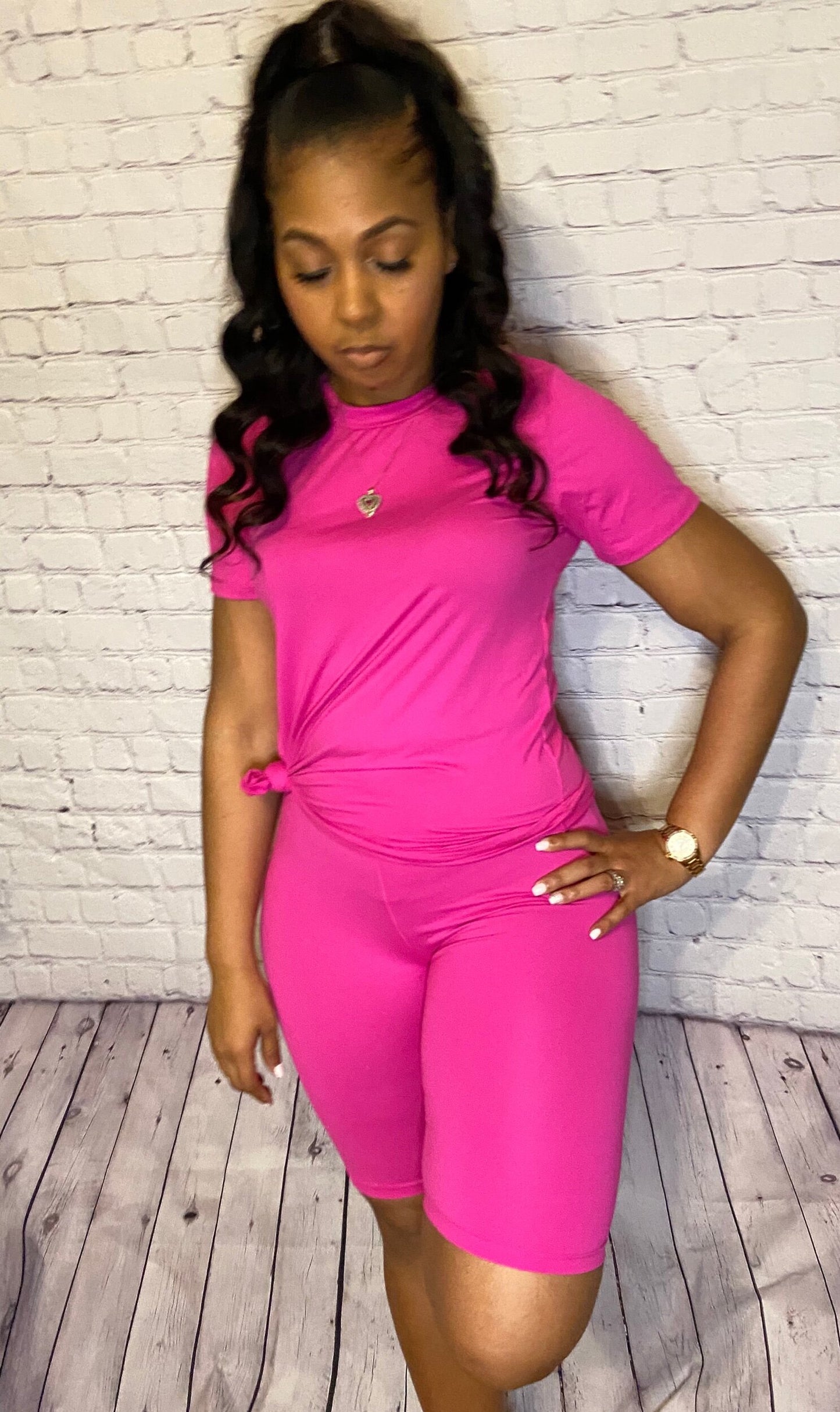 Casual pink