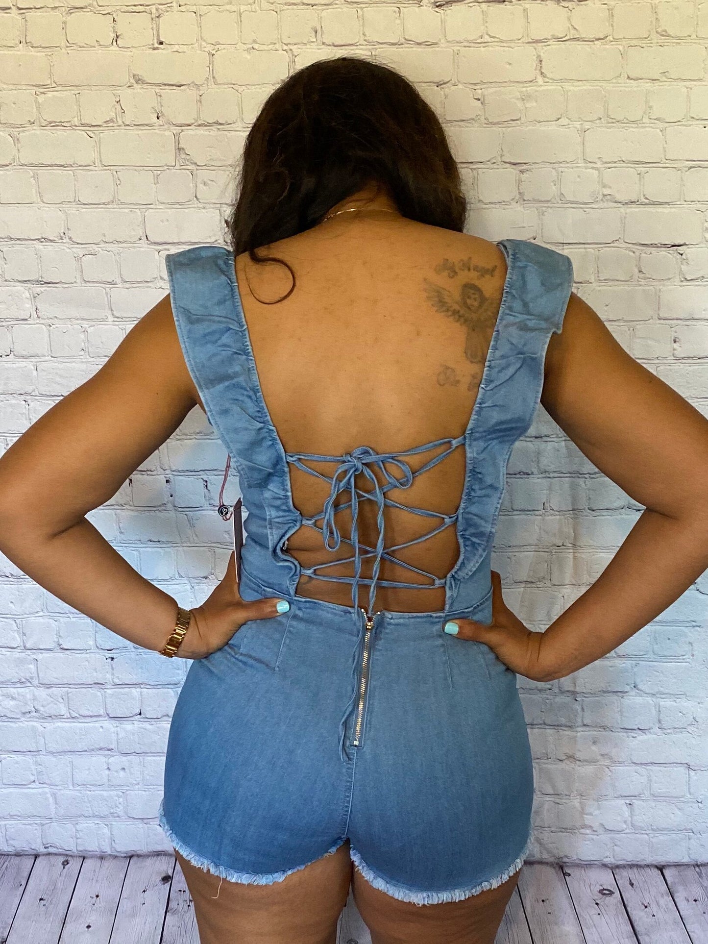 Sexy Crisscross Romper