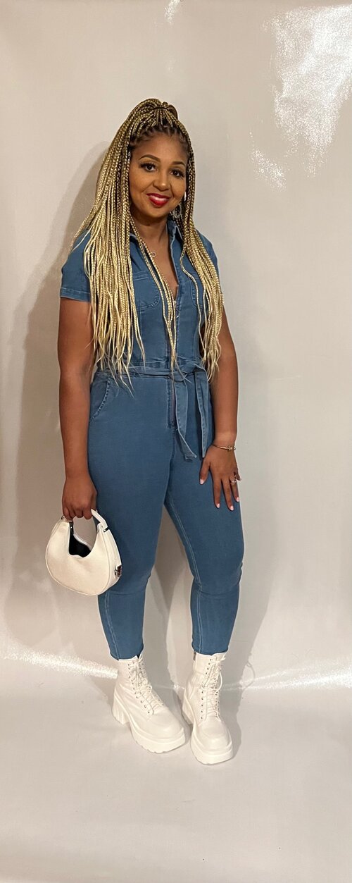 It’s Giving Denim Jumpsuit