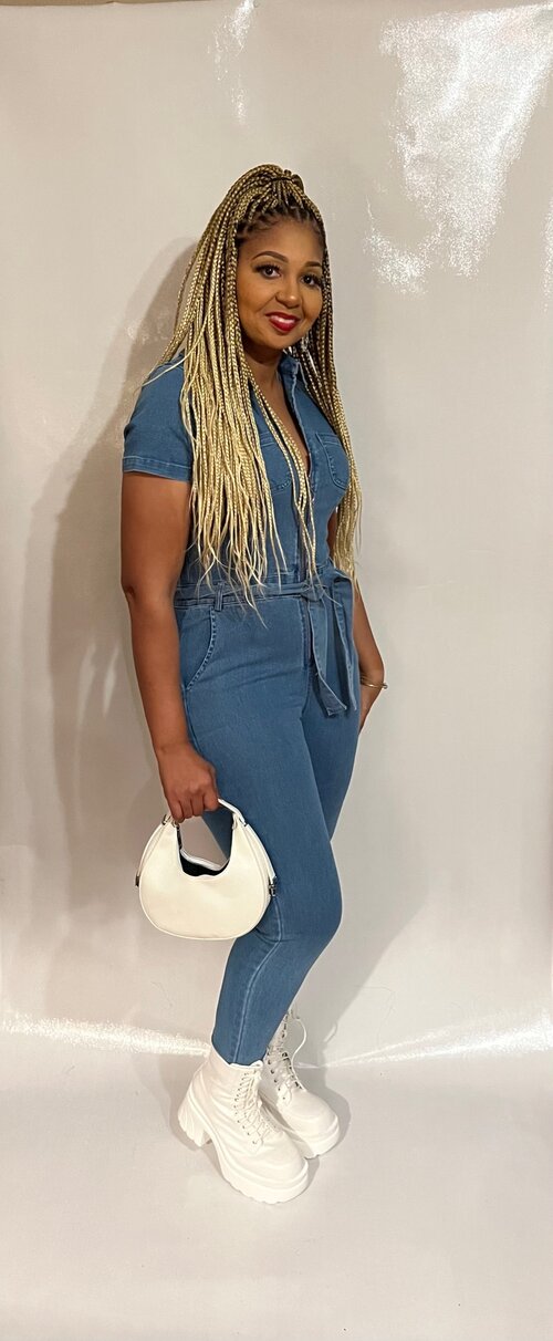 It’s Giving Denim Jumpsuit
