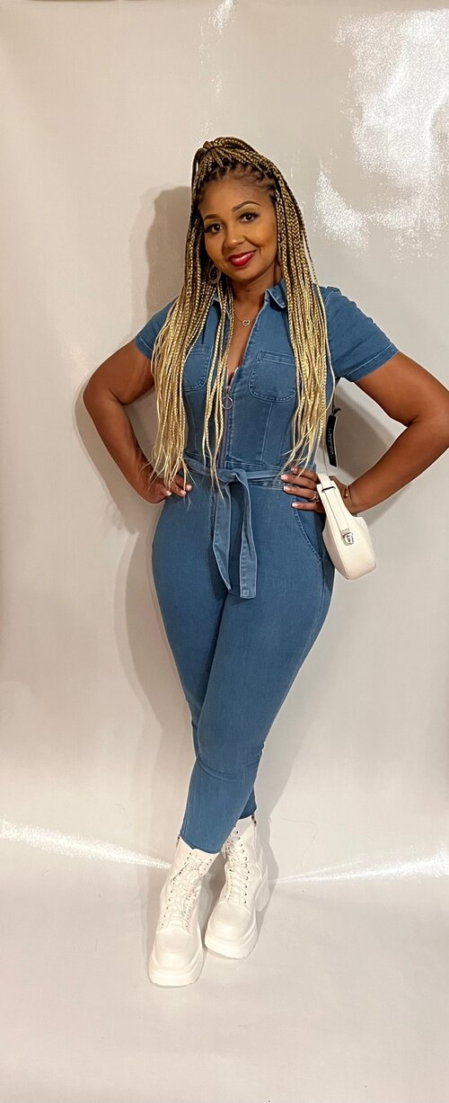 It’s Giving Denim Jumpsuit