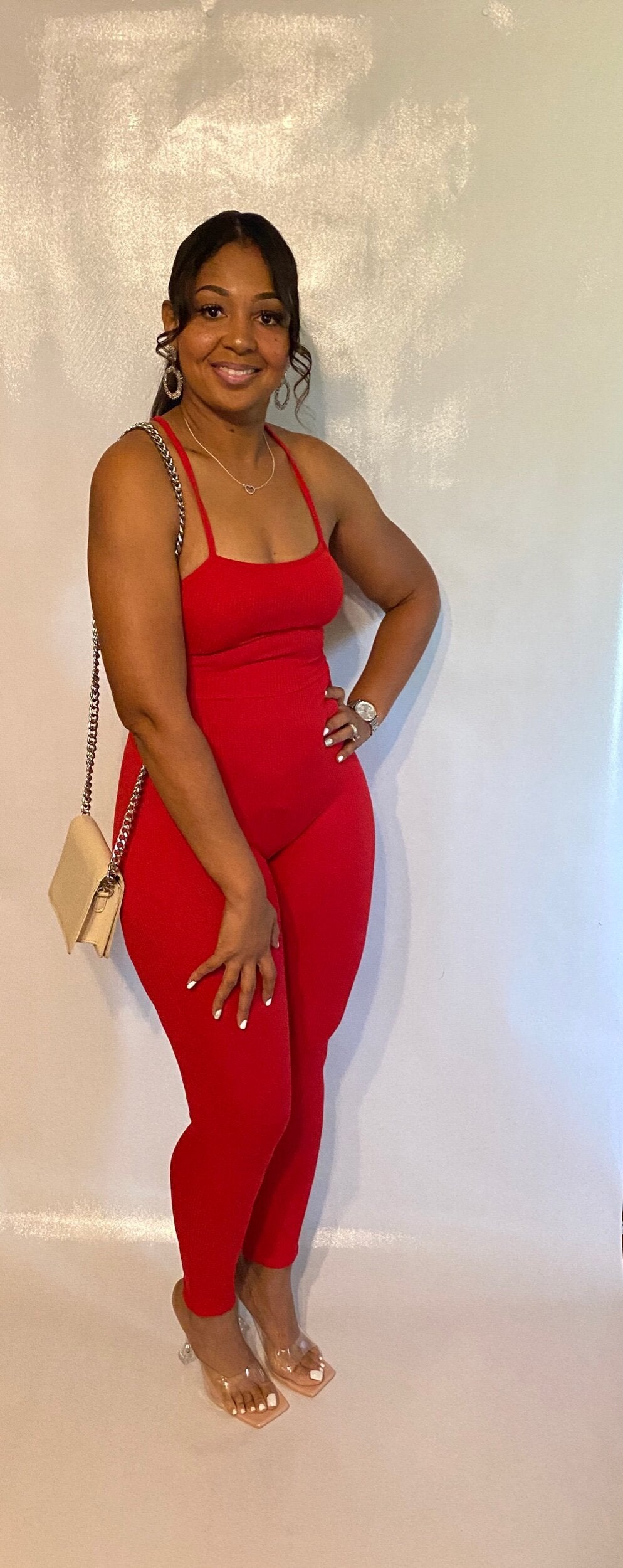 Red Hottie Jumpsuit
