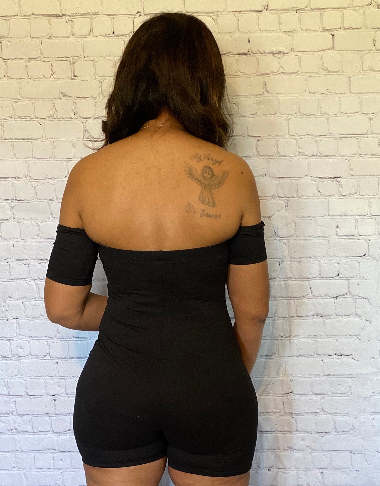Off Shoulders Romper